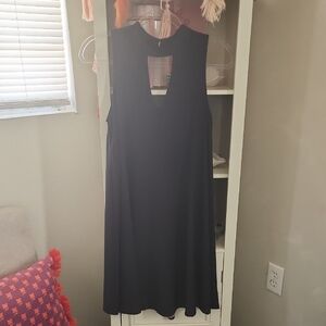 Xhilaration Black Backless Dress